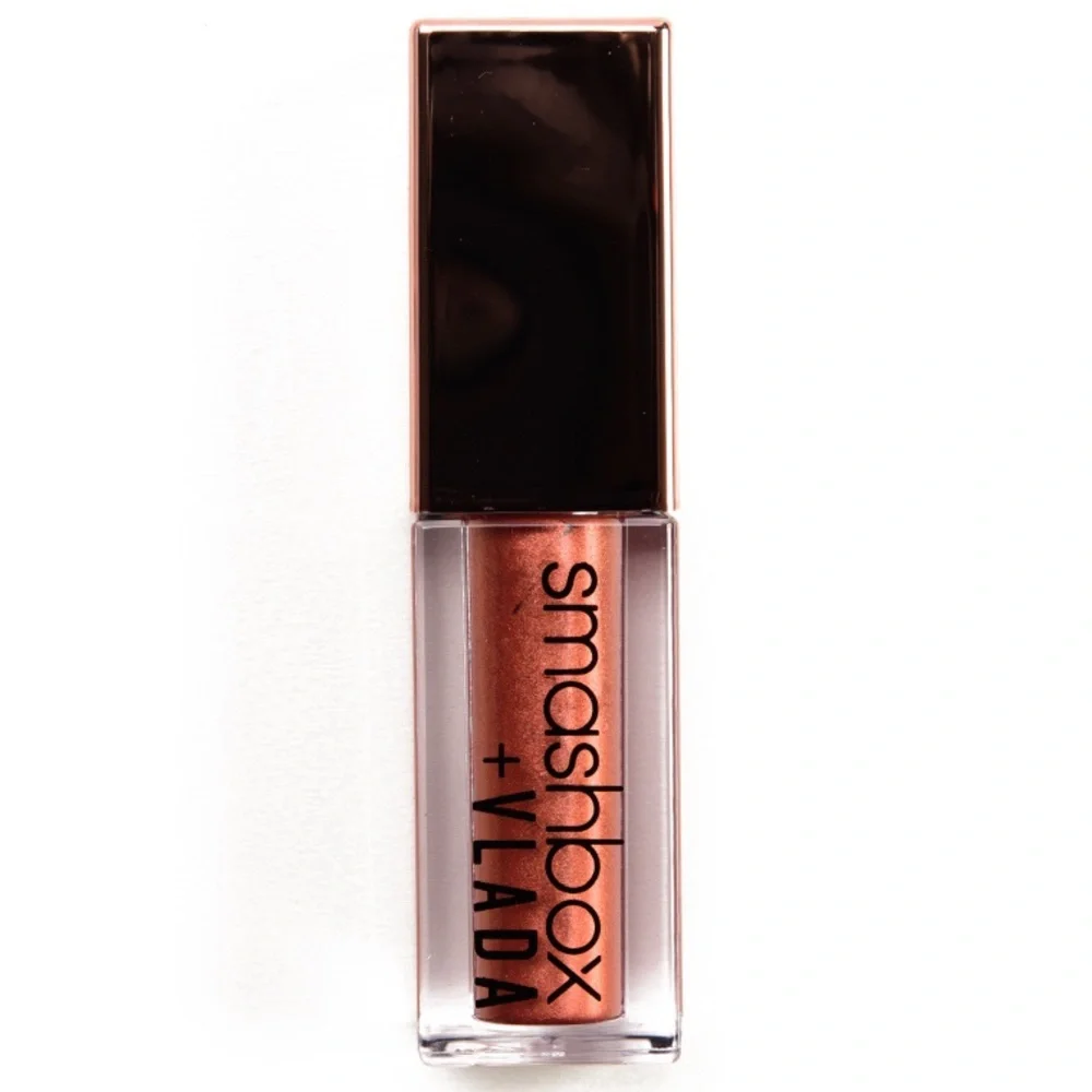 Smashbox Vlada Always On Petal Metal Liquid Lipstick Desert Rose Metallic Copper